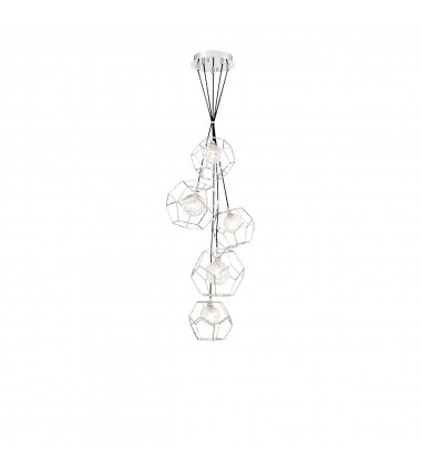 Chrome Chandelier (35903-017)-Eurofase Chrome Chandelier (35903-017)-Eurofase