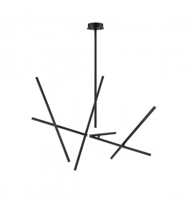 Black Chandelier (36250-011)-Eurofase  Black Chandelier (36250-011)-Eurofase