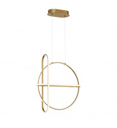  Gold Chandelier (37035-020)-Eurofase