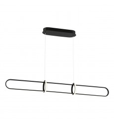  Black Chandelier (37037-017)-Eurofase