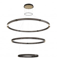 Gold-Black Chandelier (37056-018)-Eurofase