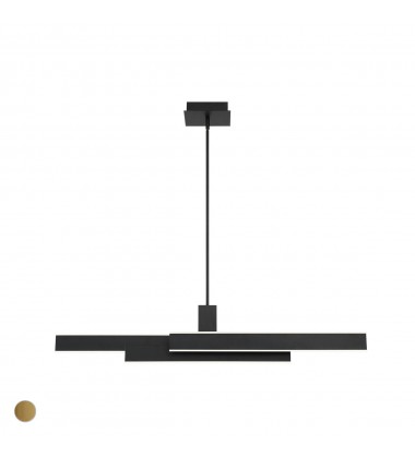 Black Chandelier (37064-013)-Eurofase