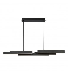  Black Chandelier (37065-010)-Eurofase
