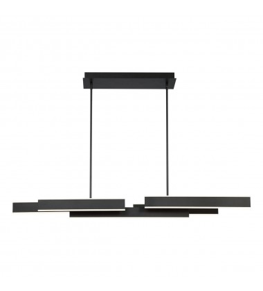  Black Chandelier (37065-010)-Eurofase