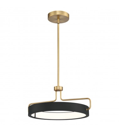  Brass Pendant (37083-014)-Eurofase