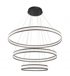  Black Chandelier (37090-012)-Eurofase