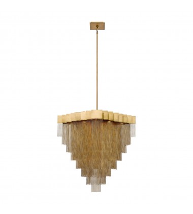  Gold Chandelier (37095-017)-Eurofase