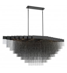  Black Chandelier (37097-023)-Eurofase