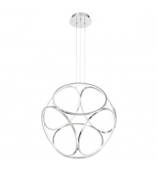  Chrome Pendant (37102-012)-Eurofase