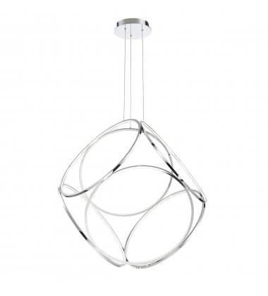 Chrome Chandelier (37104-016)-Eurofase Chrome Chandelier (37104-016)-Eurofase