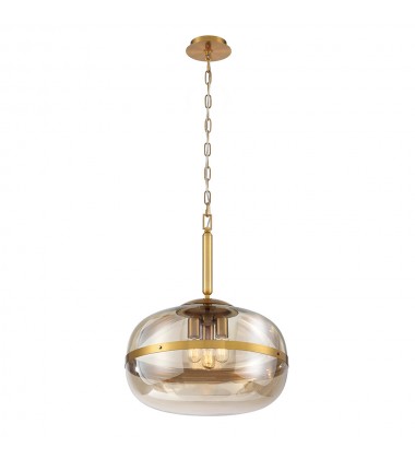  Brass Pendant (37198-015)-Eurofase