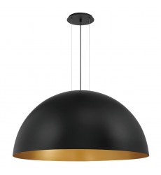  Gold-Black Chandelier (37230-022)-Eurofase