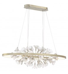 Silver Chandelier (37344-016)-Eurofase Silver Chandelier (37344-016)-Eurofase