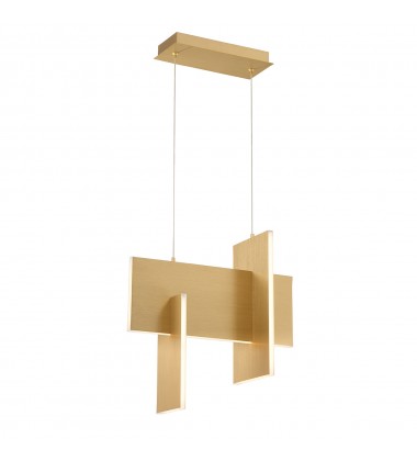  Gold Chandelier (37346-010)-Eurofase