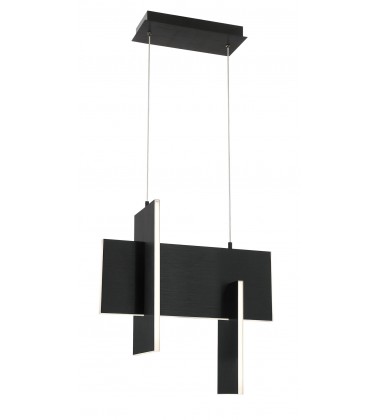  Black Chandelier (37346-027)-Eurofase