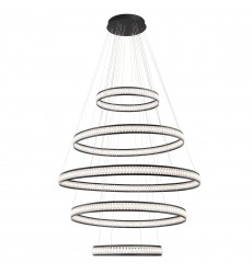  Black Chandelier (37503-017)-Eurofase