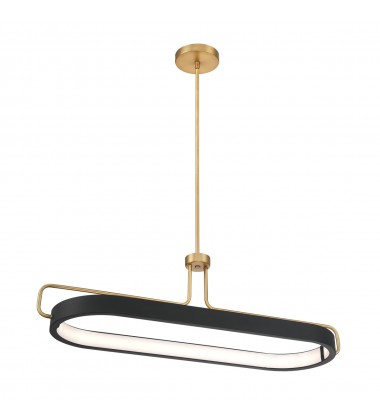  Brass Pendant (37931-018)-Eurofase