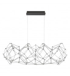  Black Chandelier (38037-026)-Eurofase