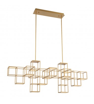  Gold Chandelier (38257-018)-Eurofase
