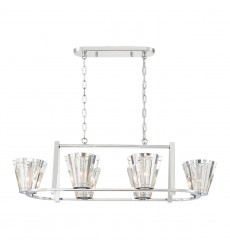 Chrome Chandelier (38867-019)-Eurofase Chrome Chandelier (38867-019)-Eurofase