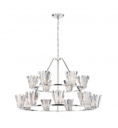 Chrome Chandelier (38869-013)-Eurofase Chrome Chandelier (38869-013)-Eurofase