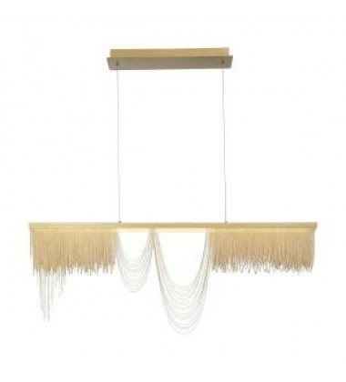  Gold Chandelier (39284-013)-Eurofase