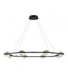  Black Chandelier (39309-013)-Eurofase
