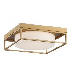  Gold Flush Mount (39332-011)-Eurofase