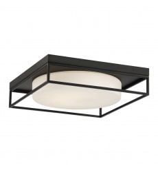  Black Flush Mount (39333-032)-Eurofase