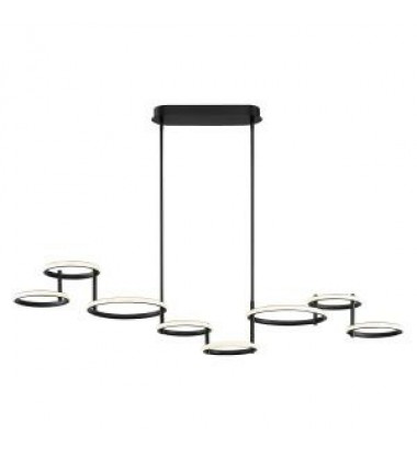 Black Chandelier (39421-012)-Eurofase  Black Chandelier (39421-012)-Eurofase
