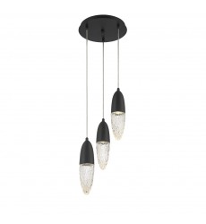  Black Chandelier (43858-022)-Eurofase