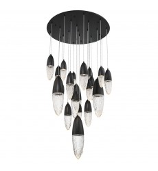  Black Chandelier (43860-025)-Eurofase