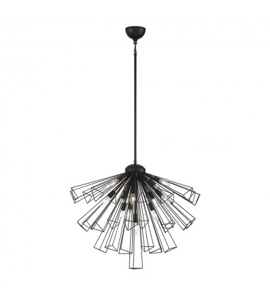  Black Chandelier (43863-013)-Eurofase