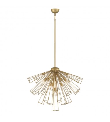  Gold Chandelier (43863-027)-Eurofase