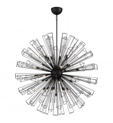  Black Chandelier (43865-017)-Eurofase