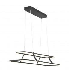 Black Chandelier (43877-010)-Eurofase