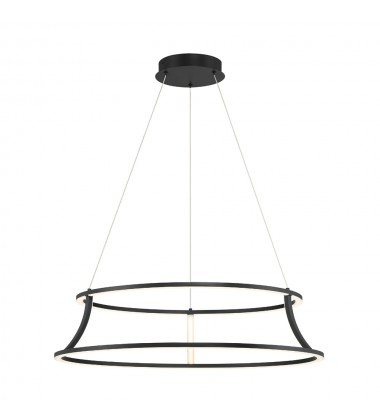  Black Chandelier (43886-012)-Eurofase