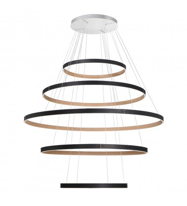  Black Chandelier (43901-012)-Eurofase