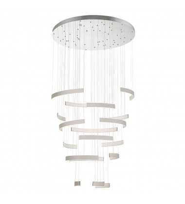  Grey Chandelier (43902-038)-Eurofase