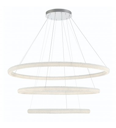  Chrome Chandelier (43927-012)-Eurofase