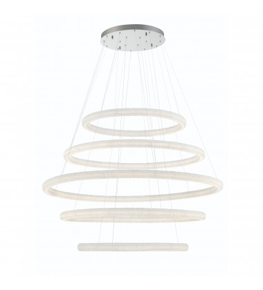  Chrome Chandelier (43928-019)-Eurofase