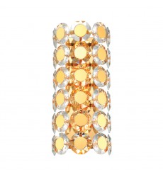  Gold Wall Sconce (44283-023)-Eurofase