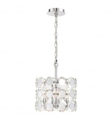  Chrome Chandelier (44284-015)-Eurofase