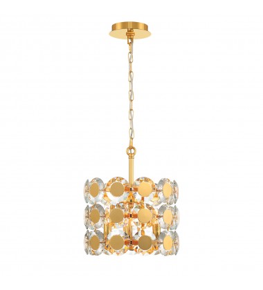  Gold Chandelier (44284-029)-Eurofase