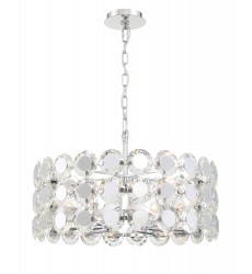 Chrome Chandelier (44285-012)-Eurofase Chrome Chandelier (44285-012)-Eurofase