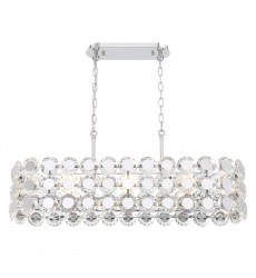 Chrome Chandelier (44287-016)-Eurofase Chrome Chandelier (44287-016)-Eurofase