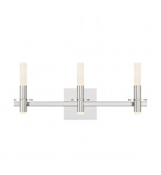 Polished Nickel Vanity (45234-026)-Eurofase Polished Nickel Vanity (45234-026)-Eurofase