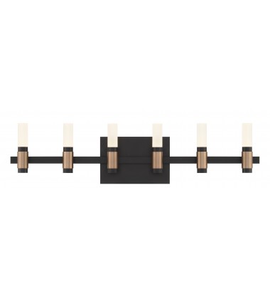  Brass-Black Vanity (45237-010)-Eurofase