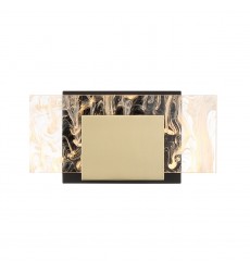 Gold-Black Vanity (45345-012)-Eurofase Gold-Black Vanity (45345-012)-Eurofase