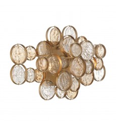  Gold Wall Sconce (45452-024)-Eurofase